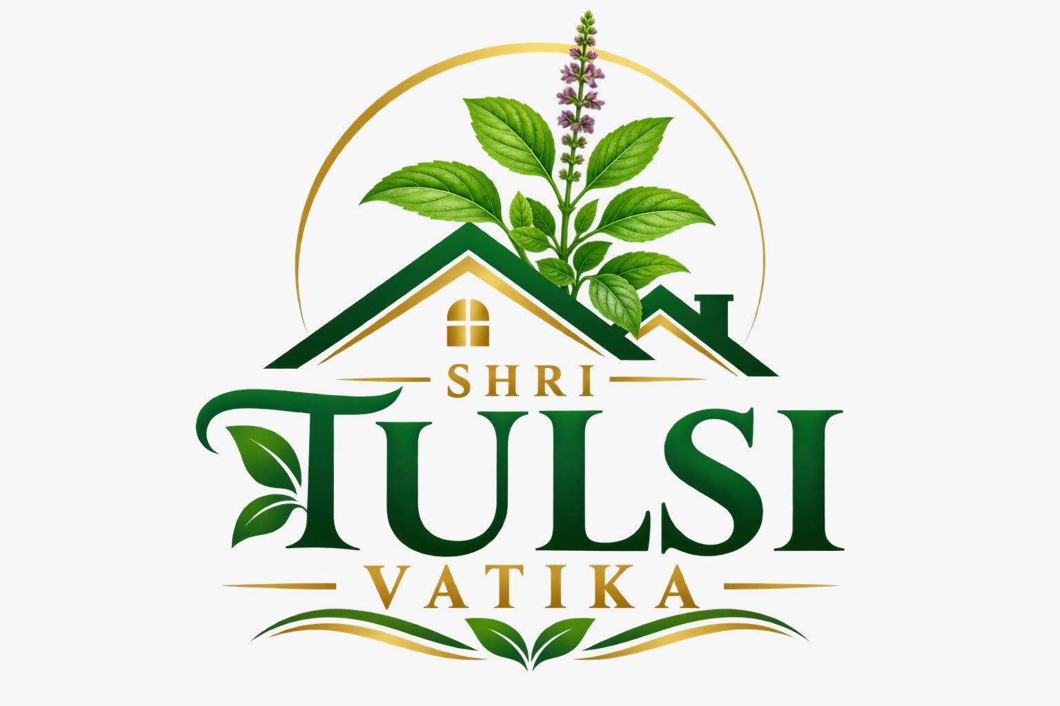 Shri Tulsi Vatika logo
